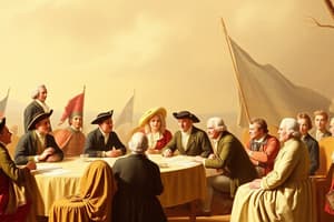 Constitutional Convention and Treaty of Paris Quiz