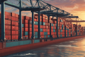 Maritime Logistics Process Quiz