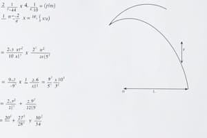 Graphing Quadratic Functions Quiz