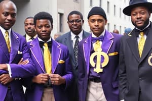 History of Omega Psi Phi Fraternity