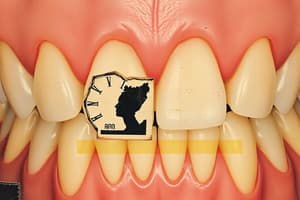 Periodontology Chapter 7 & 8