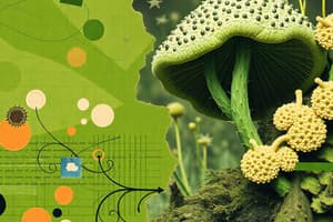 Biology of Green Algae, Fungi, and Slime Molds