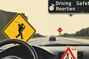 Driving Safety Flashcards