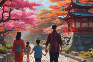 Family Visit to Japan