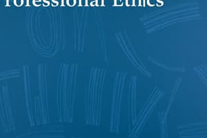 Code of Ethics for Professional Teachers