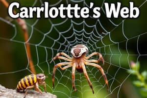 Charlotte's Web Chapter 19 Flashcards