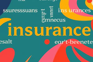 Insurance Terminology Quiz