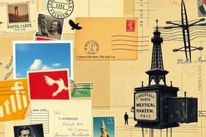 Historia del Servicio Postal