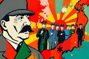 Stalin and Japan's Power Dynamics