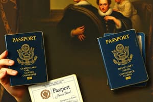 Counterfeit U.S. Passport Cards Awareness