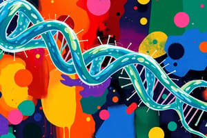 Prokaryotic Transcription Overview Part II-A Transcription (Exam 2)