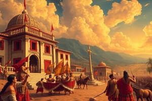 Derrota de los Tlaxcaltecas y Alianza Española