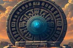 Ancient Mesoamerican Artifacts Quiz