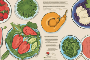 Nutrition Assessment Methods