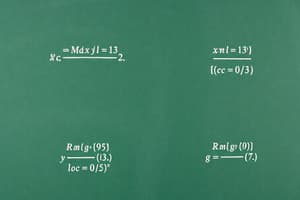 Conditional Probability Quiz