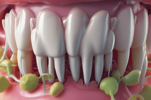 Dental Caries and Oral Bacteria Quiz