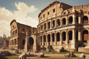 Life in Ancient Rome for the Rich