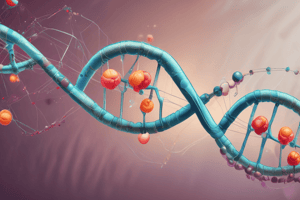 Overview of Genetic Components: DNA Molecule, Nucleotides, Chromosomes, and Cell Division