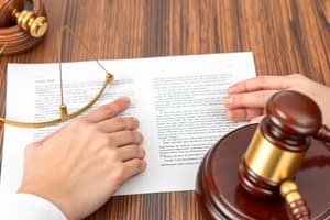 Contract Law: Offer and Acceptance