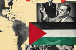 Indipendenza della Palestina e Riconoscimento Statale