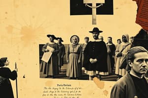 Puritan Beliefs and History