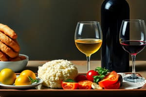 Abbinamento Vino e Alimenti