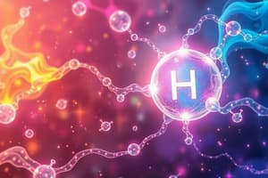 Hydrogen Compounds & Isotopes