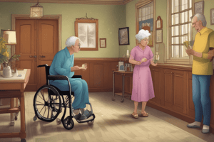 Research Study on Institutionalized Elderly in a Nursing Home