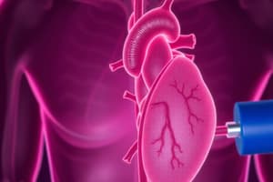 Arterial Blood Pressure and Regulation