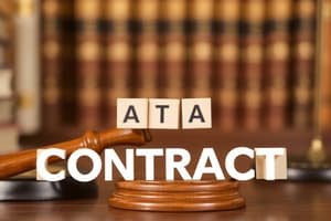 Contract Law: Terms and Battle of the Forms