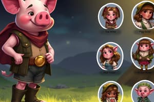 Piggy Book 2 Characters Flashcards