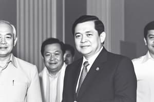 Philippine Presidents (9-17)