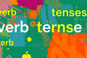 English Grammar - Tenses Quiz