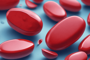 Iron Deficiency Anemia Treatment Quiz