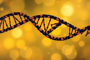 RNA Structure and Comparison with DNA