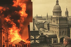 The Great Fire of London Quiz