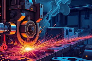 Machining Processes and Design of Weldments