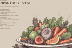 Nutrition and Dietary Reference Intakes