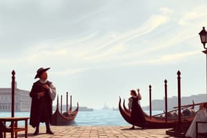 The Merchant of Venice - Key Events Overview