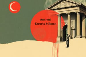 Ancient Etruria & Rome Study Guide