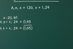 Populations, Samples, and Slovin's Formula