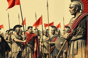 Roman Military Tactics and Challenges