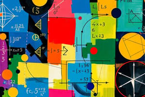 Key Areas of Mathematics Overview