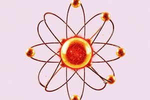 Chemistry Chapter: Atomic Structure Quiz