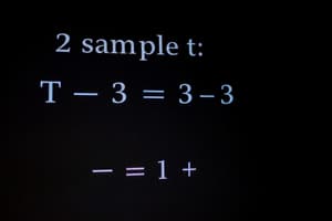 BIOSTATS 3.2 - CH. 18: COMPARING TWO MEANS