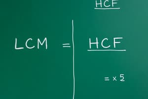 Math: HCF, LCM, Cube Roots, Fractions and more