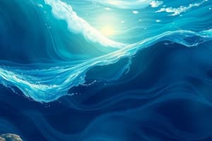 Ocean Currents and Their Characteristics