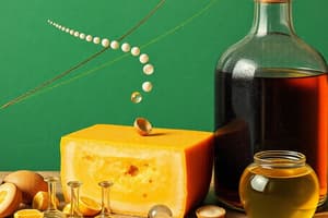 Fats and Oils: Properties and Structure