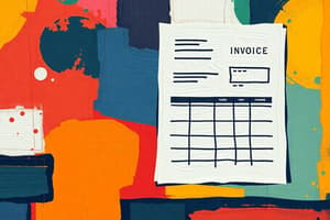 Importance of Invoice Items List