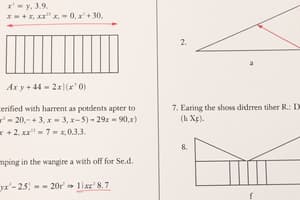 9.5 Solving Algebra Word Problems